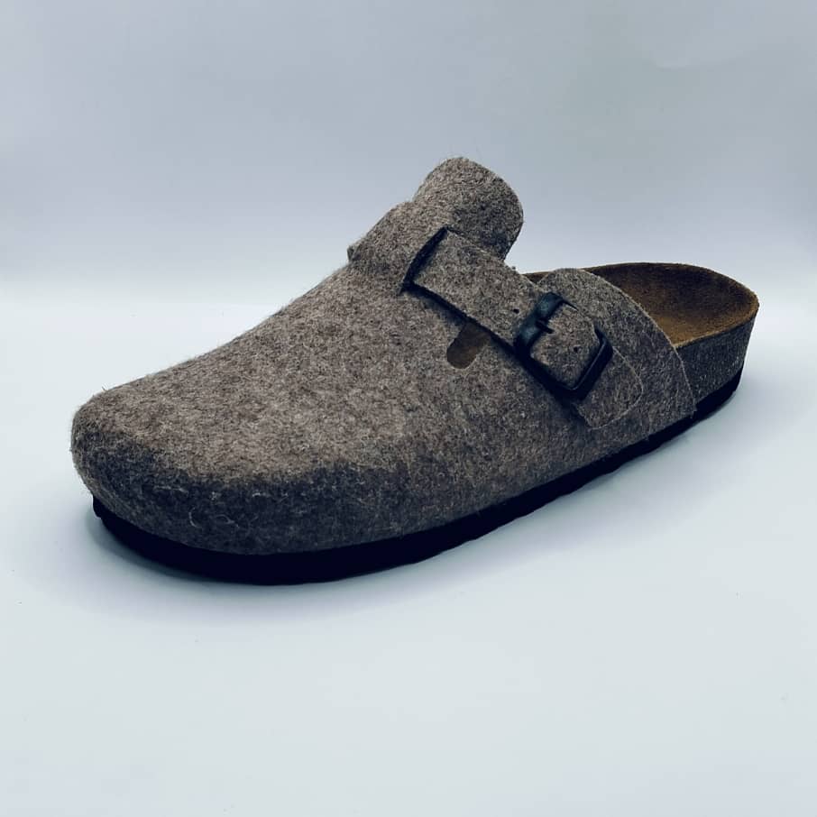 SABOT BIRK BOSTON FEUTRE MARRON