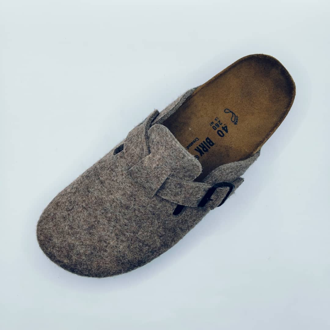 SABOT BIRK BOSTON FEUTRE MARRON