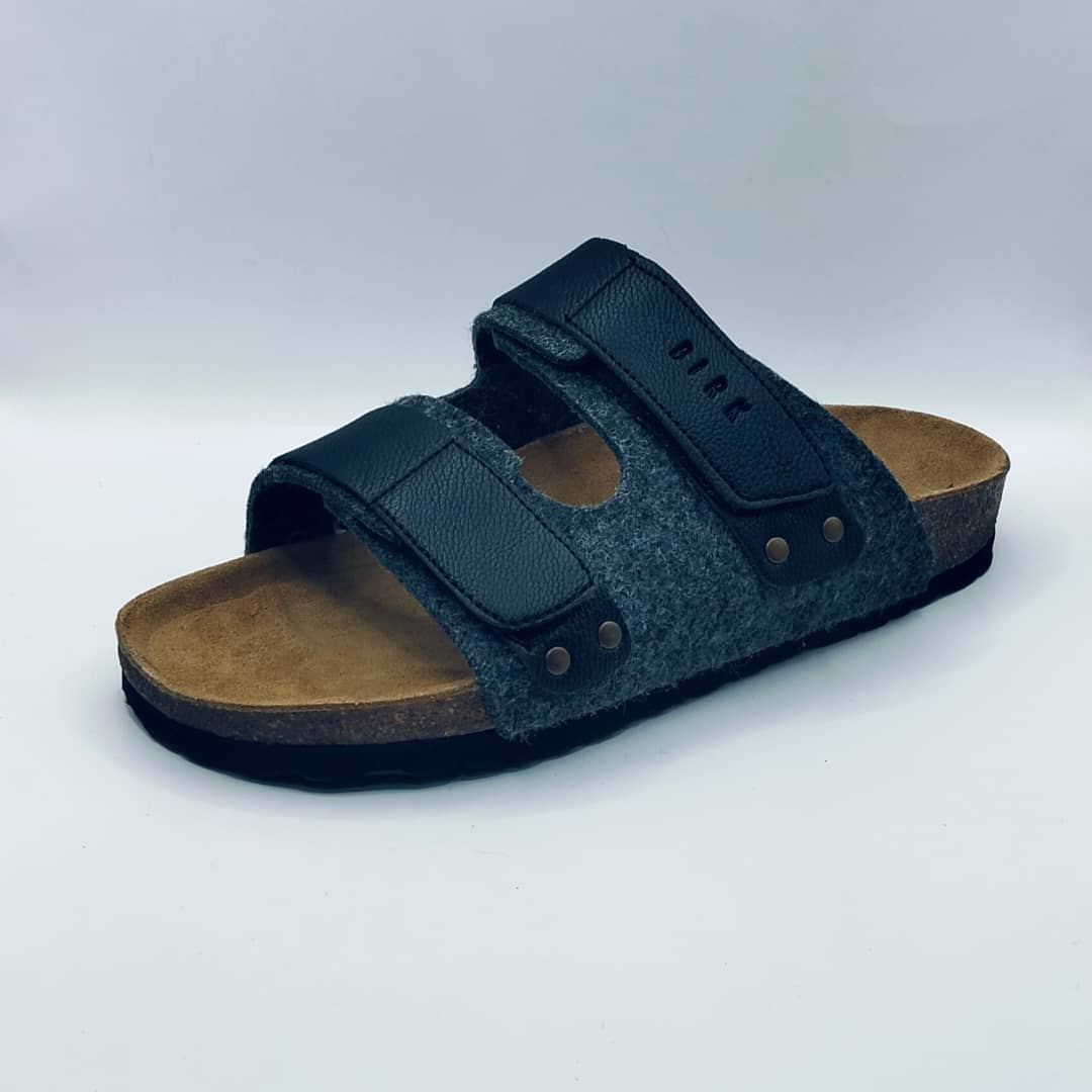 SABOT BIRK UJI FEUTRE GRIS SOURIS