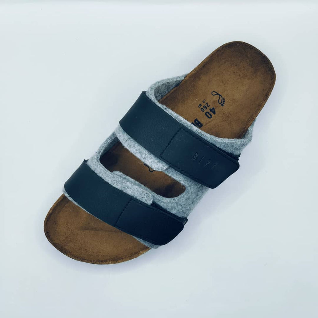 SABOT BIRK UJI FEUTRE GRIS CLAIR