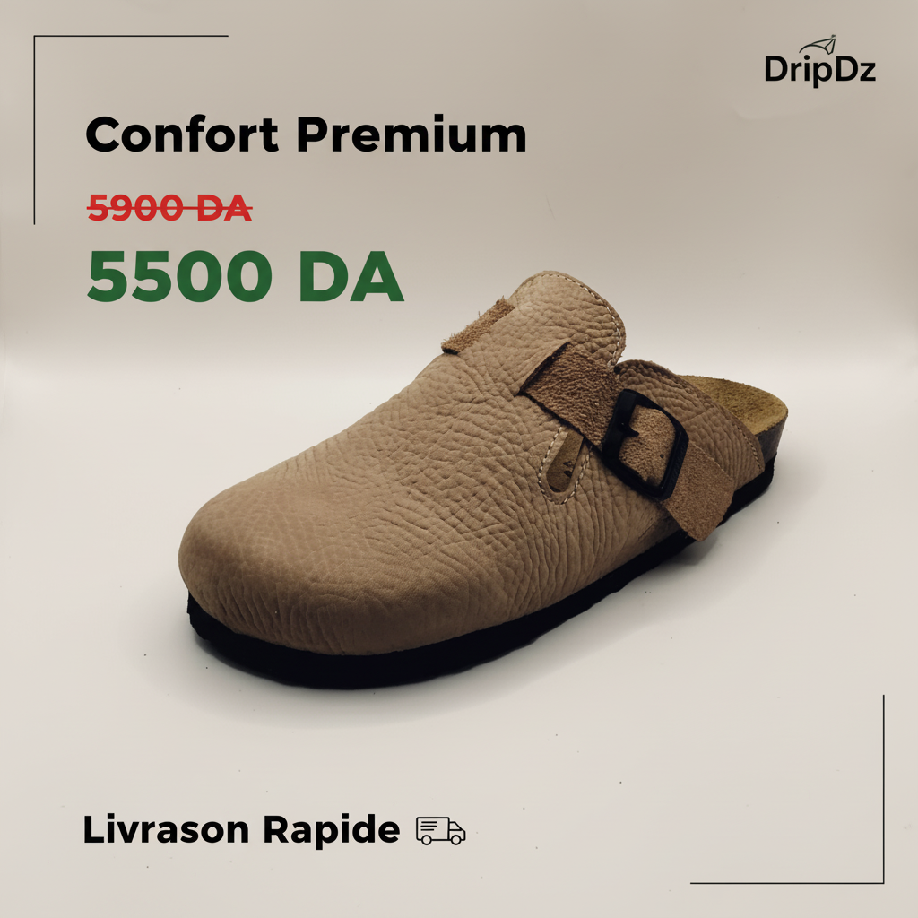 SABO BIRK BOSTON BEIGE CROCO