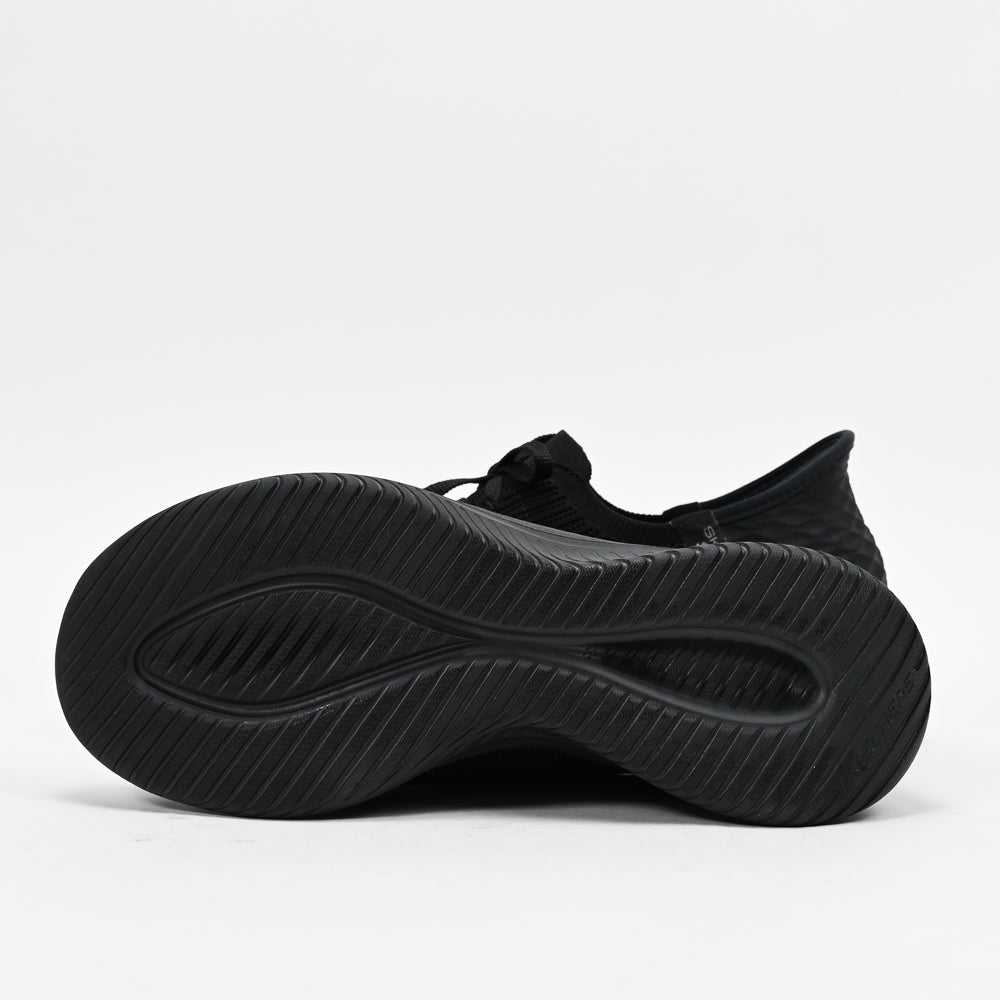 Skechers Ultra Flex 3.0 Brilliant Path — baskets femme noir talon