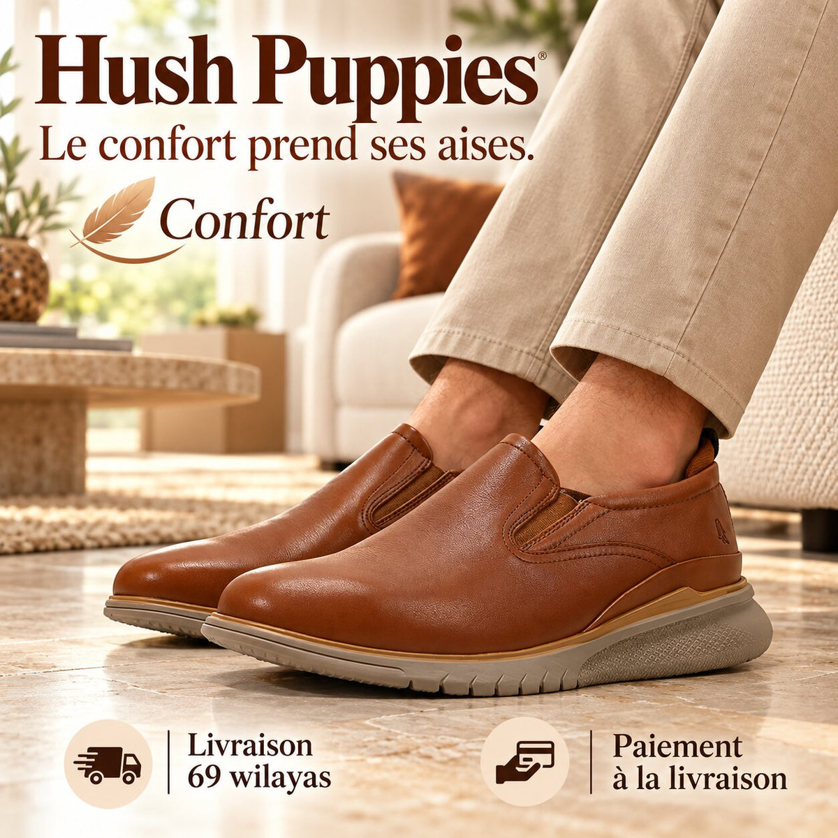 Hush Puppies HPM10711 — chaussures homme