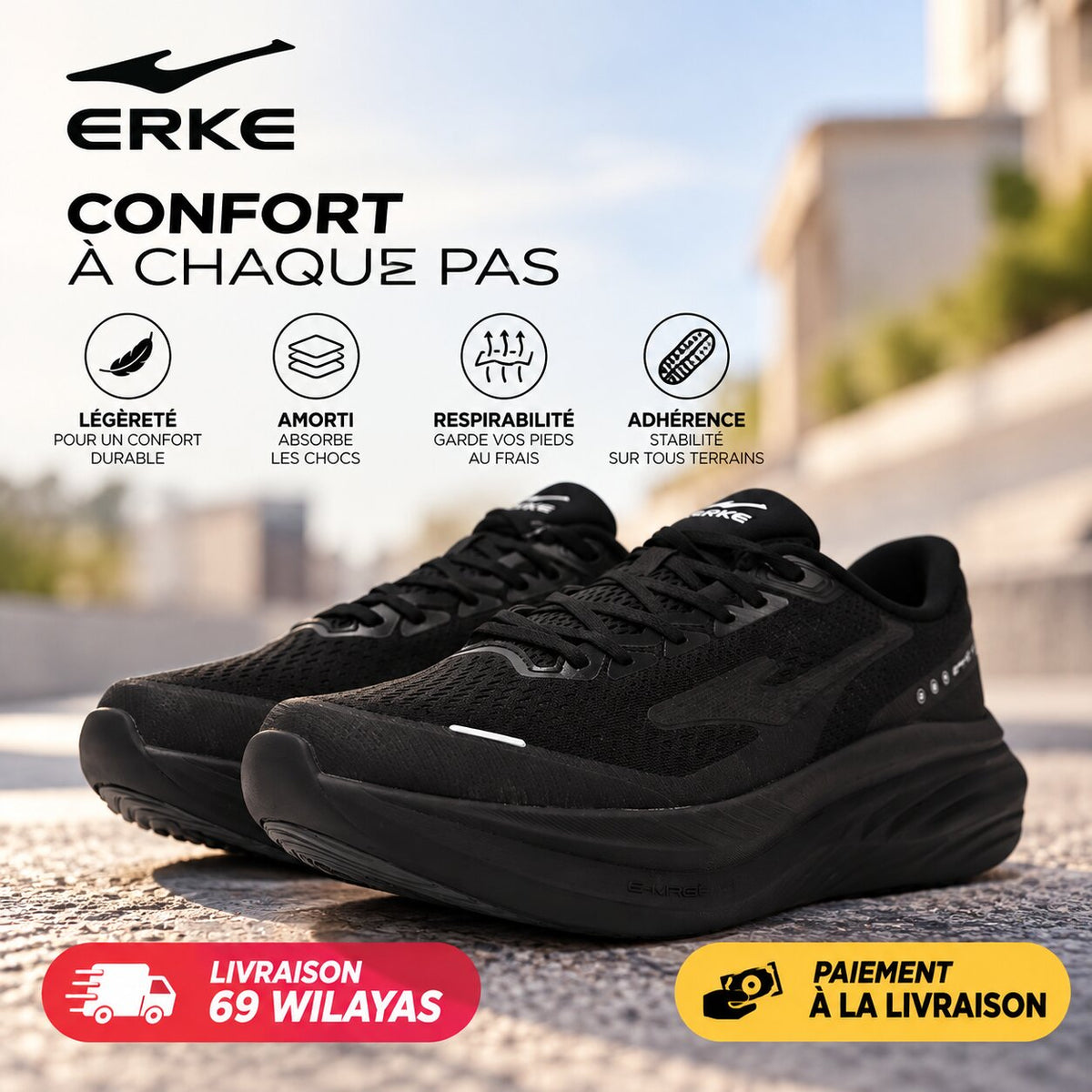 ERKE 11126103324-004 — baskets homme