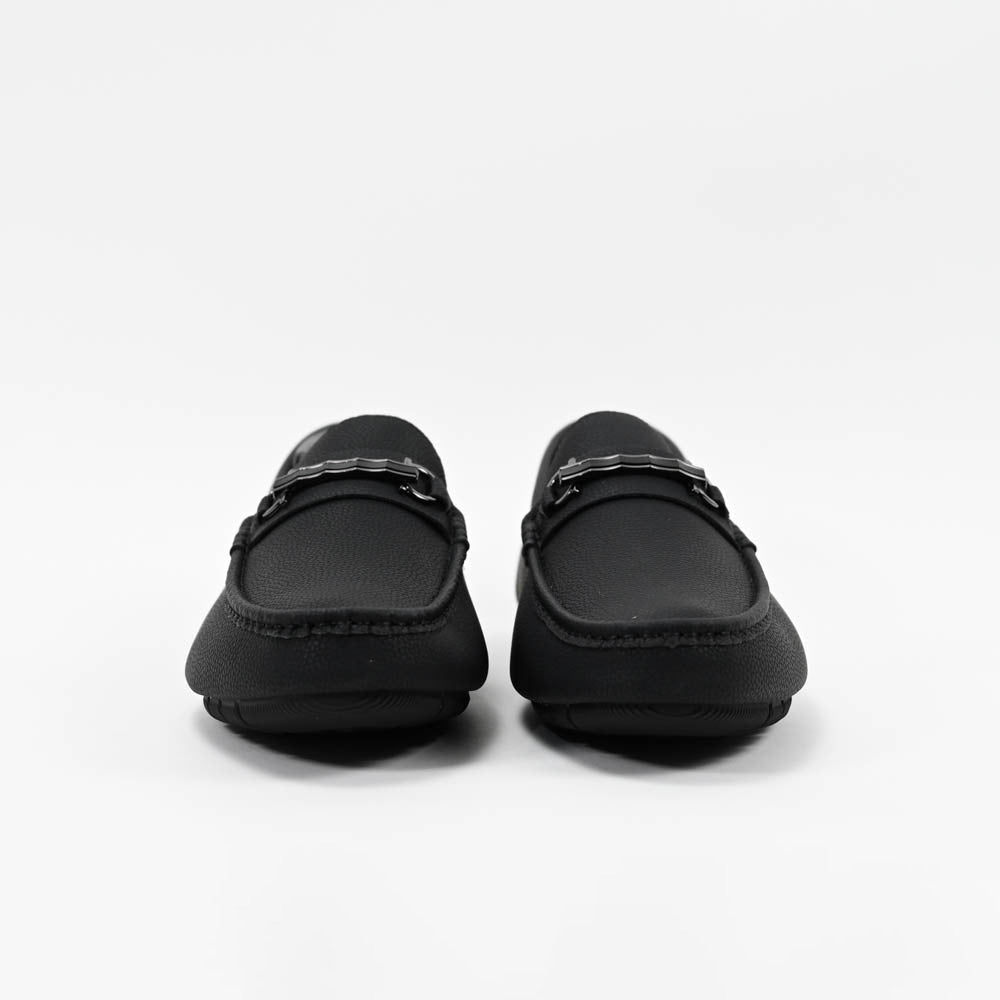 Massimo Mocassins Driving Loafers 222-10A-BLACK