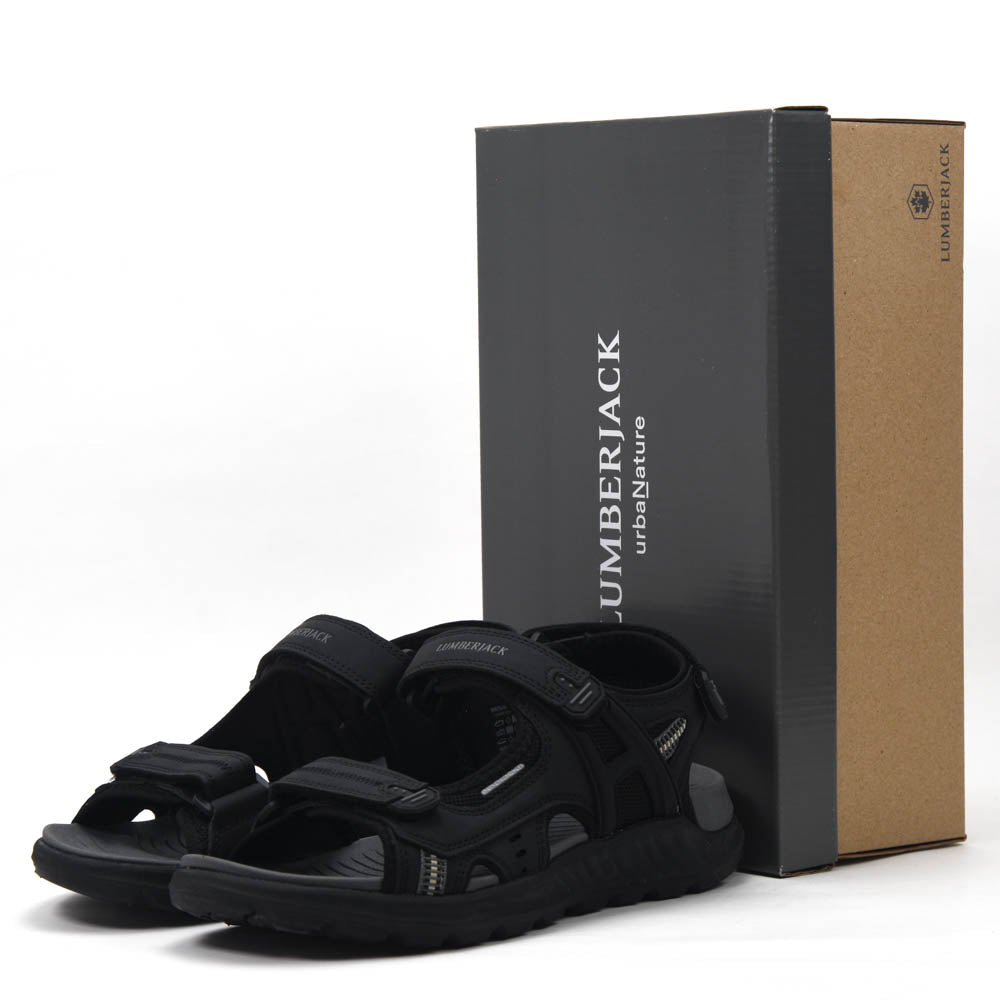 Lumberjack Four — Sandales homme bleues