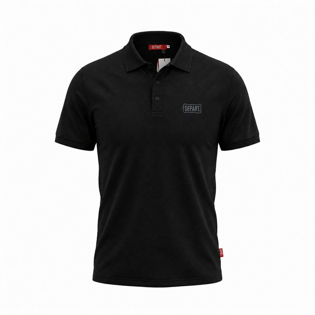 DEPART POLO G23-003391-BLACK02