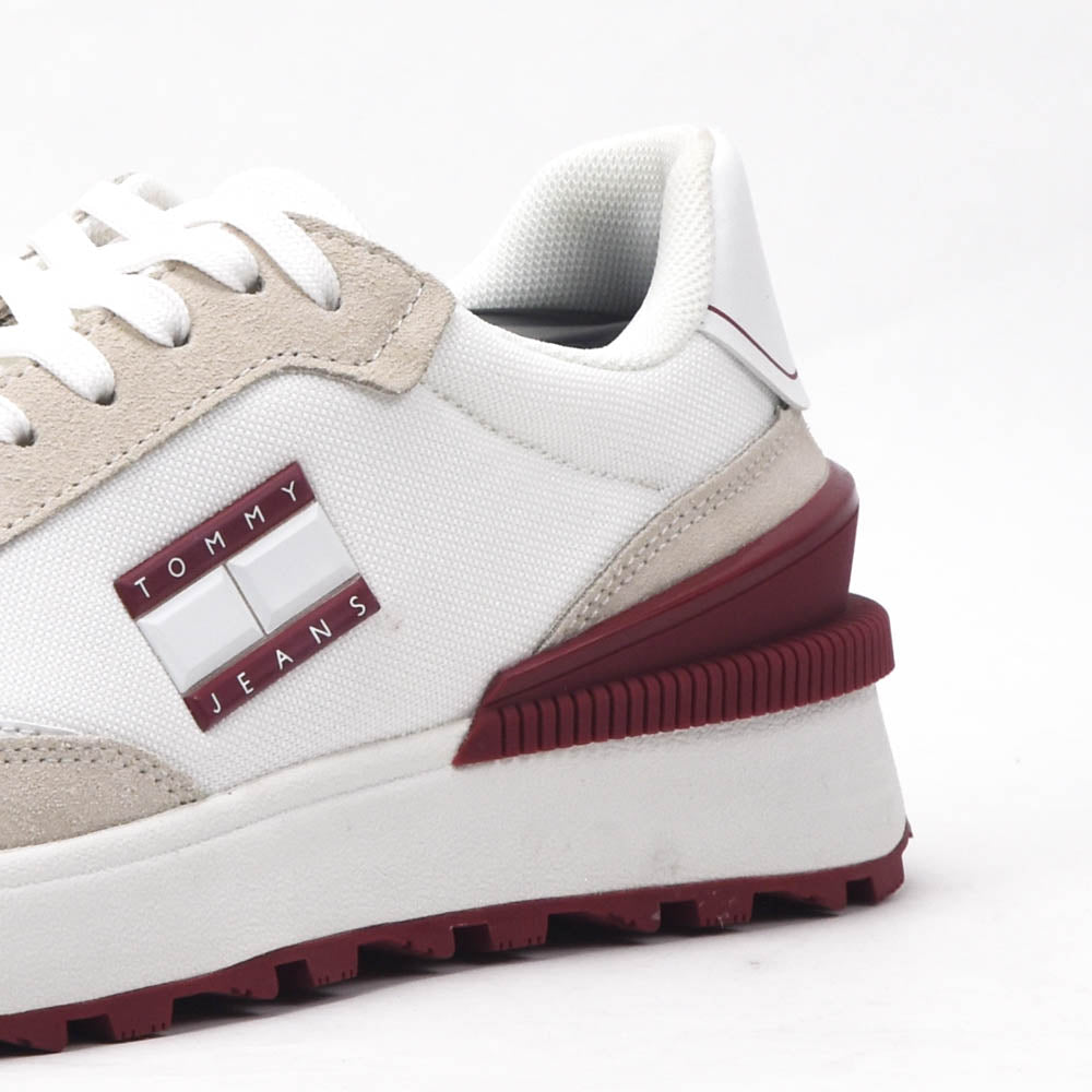 TOMMY HILFIGER TJM Technical Runner Sneakers ENOENO2275-WHITE