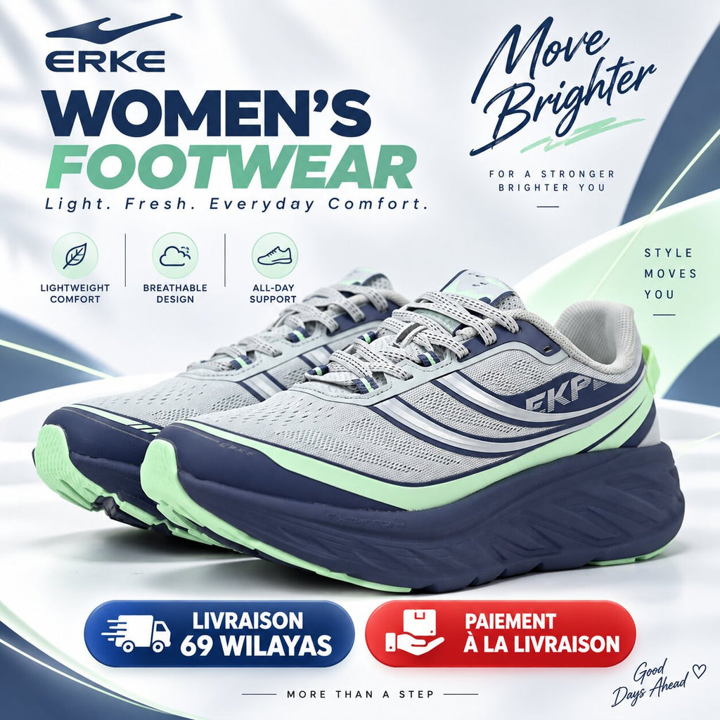 ERKE Rose — baskets femme