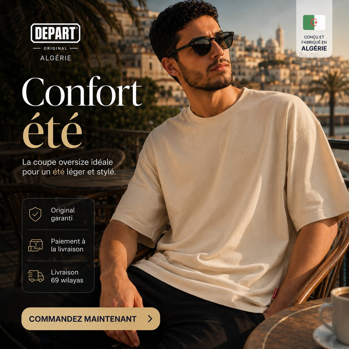 DEPART OVERSIZE T-SHIRT MT340-G23-014058