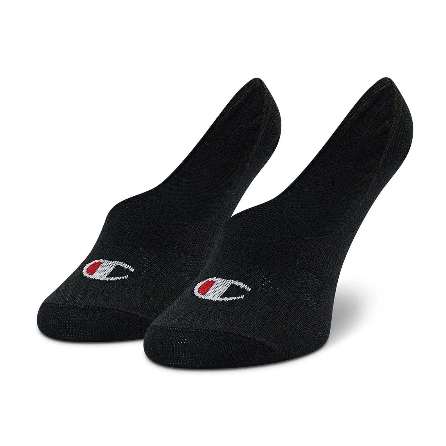 Champion 2-Pack Footie Socks Black U24561-KK001