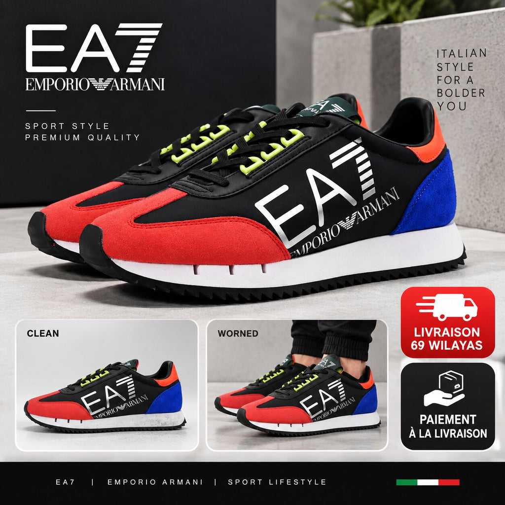 EA7 Emporio Armani Vintage — sneakers homme