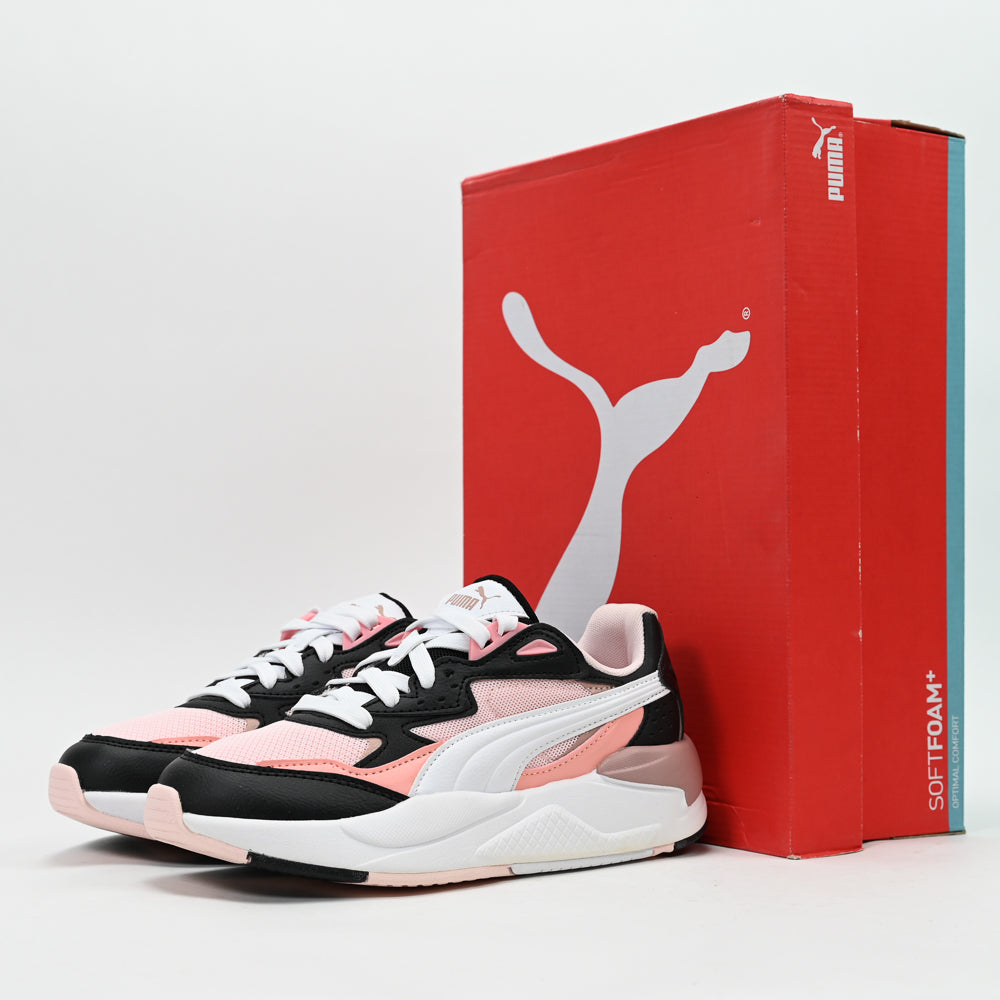 PUMA X-Ray Speed Junior — baskets enfant rose trois-quarts