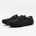 Massimo Mocassins Driving Loafers 222-10A-BLACK