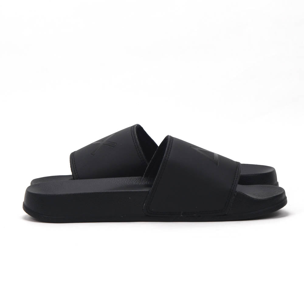 SUN68 Logo Black Slippers X36110-11