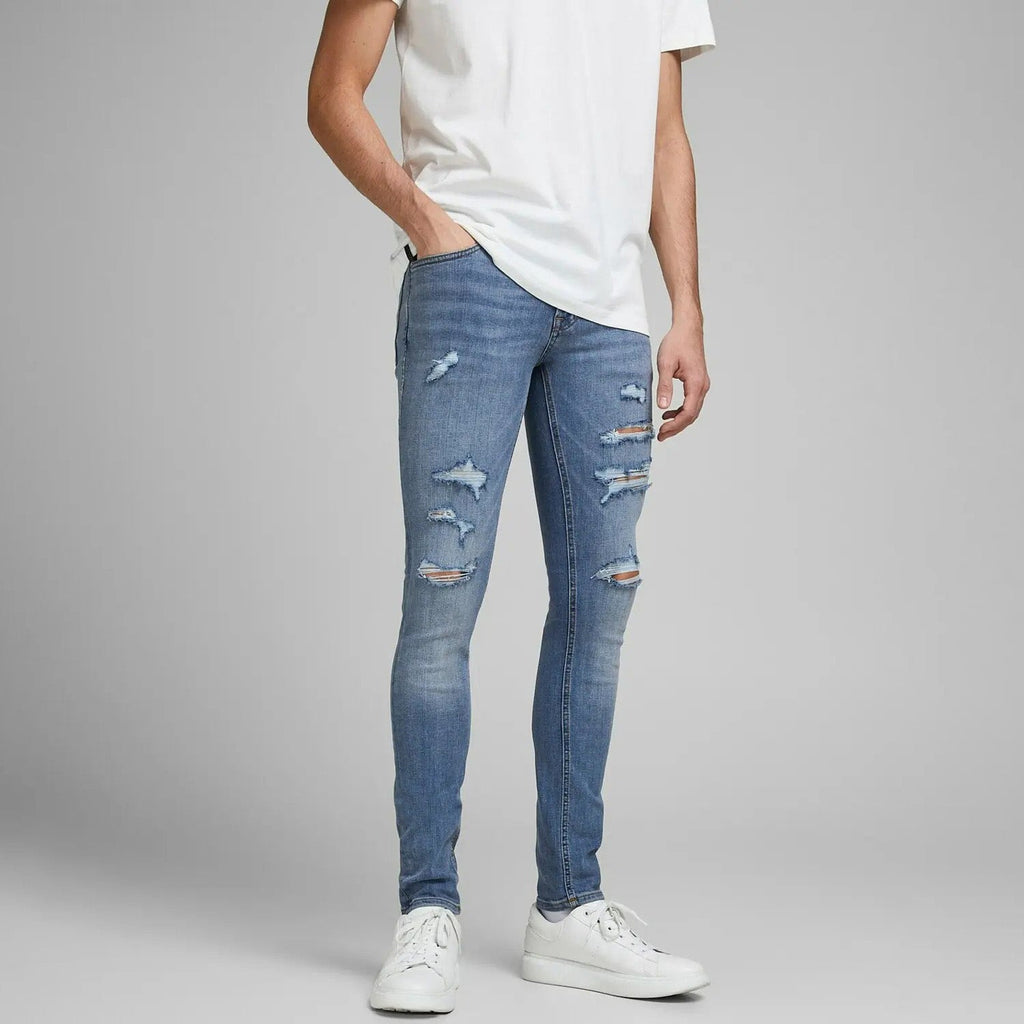 Jack & Jones Glenn Original Blue Denim Jeans 12168958-BLUE