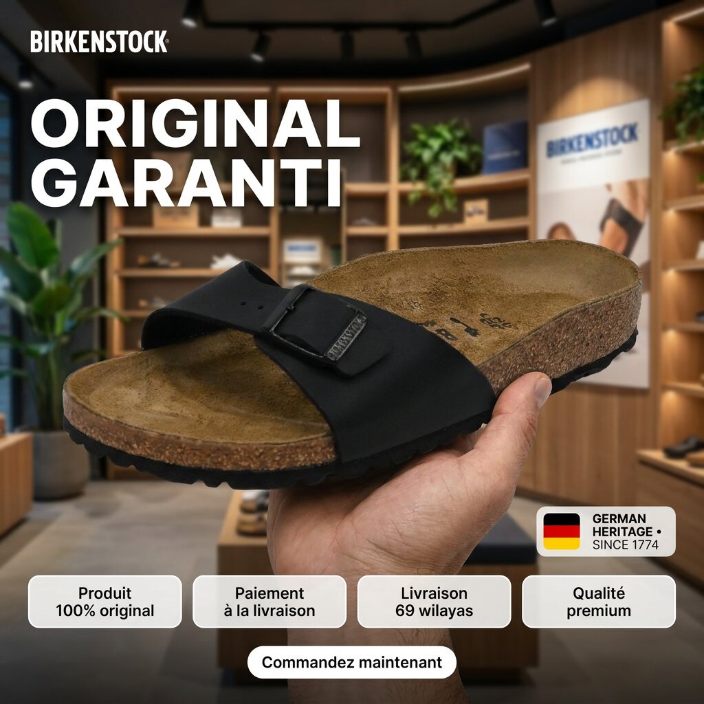 Birkenstock — Claquettes Homme