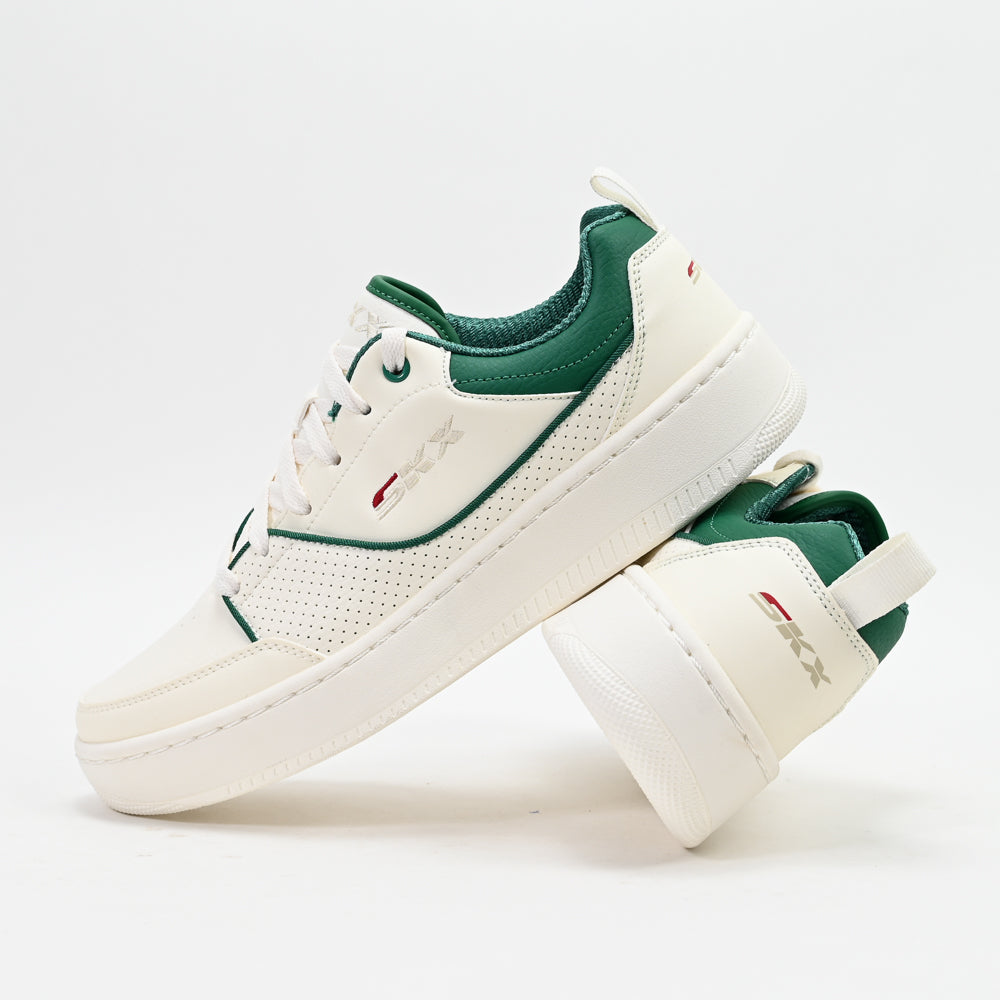 Skechers Sport Court 92 Ottoman — baskets homme blanc vert talon