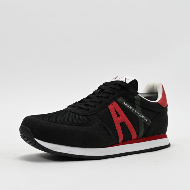 Baskets Armani Exchange Retro Running Homme XUX017-XCC68-BRED