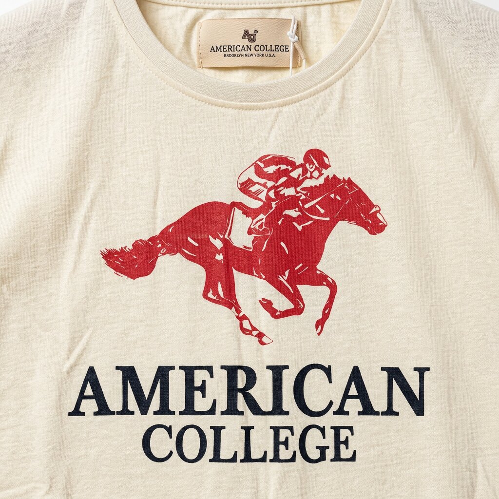 American College t-shirt pour Homme TS260103-BEIGE