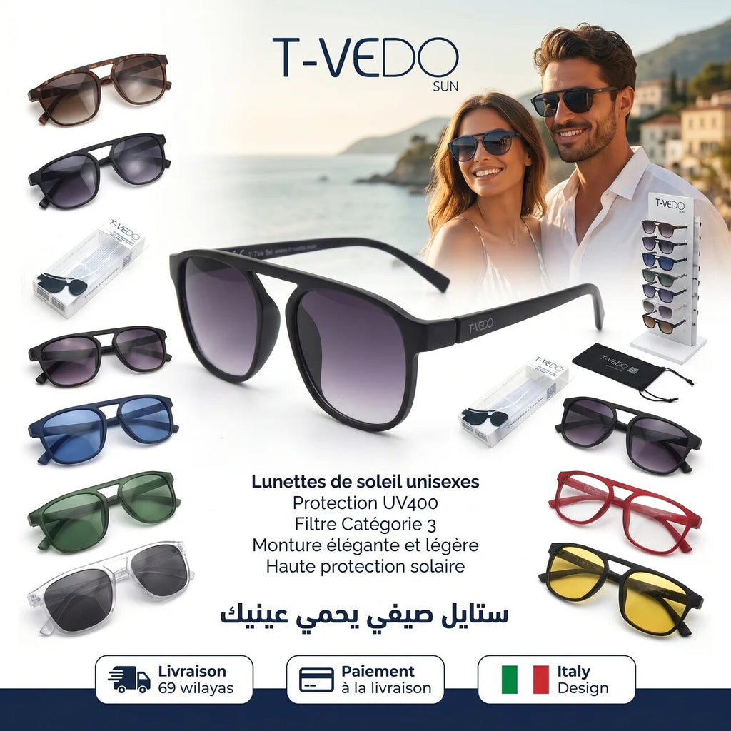 Lunette de soleil T-Vedo Sun Milano Nero 8032539567619