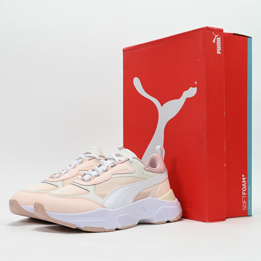 PUMA Cassia — baskets femme rose talon
