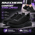 Skechers BOBS Squad Chaos Face Off — baskets femme noir
