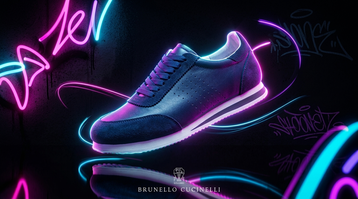 Brunello Cucinelli neon graffiti DripOrix