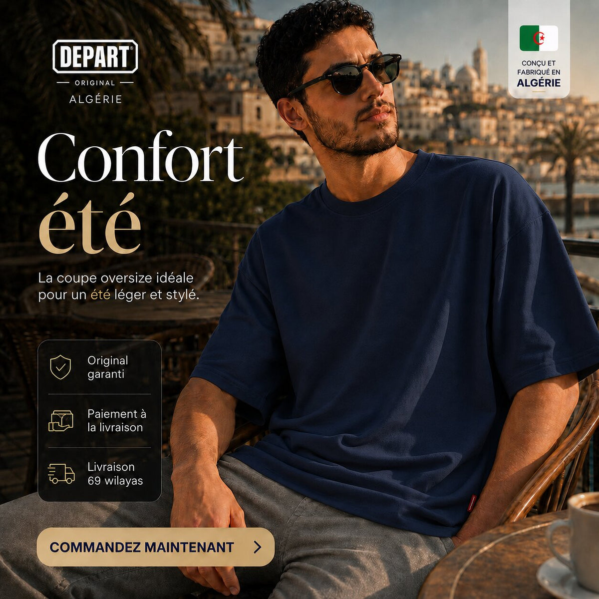 DEPART OVERSIZE T-SHIRT MT340-G23-014064