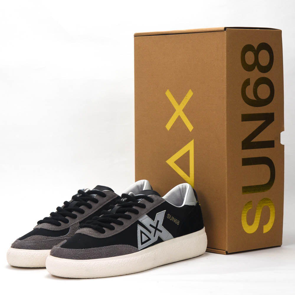 Sun68 Luis — Baskets homme noires