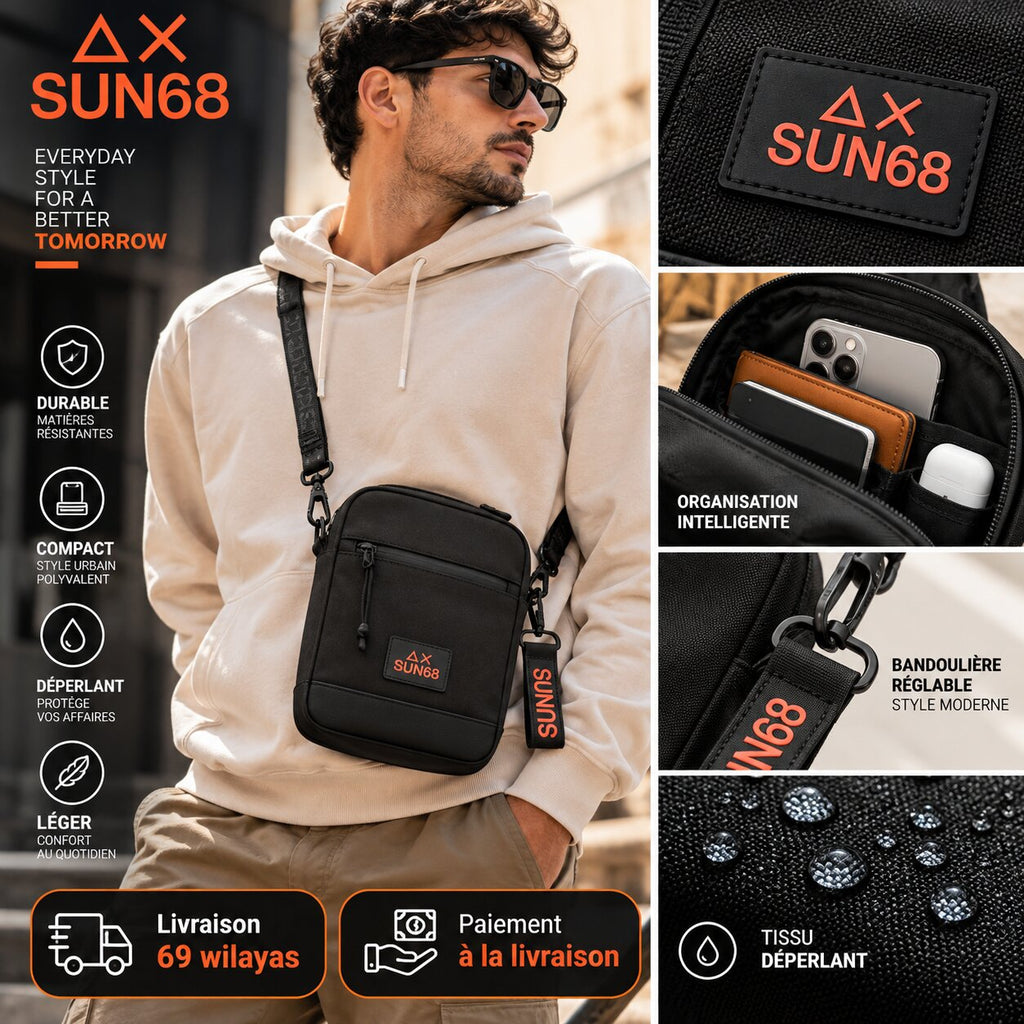 Sac Bandoulière SUN68 Y36102-11