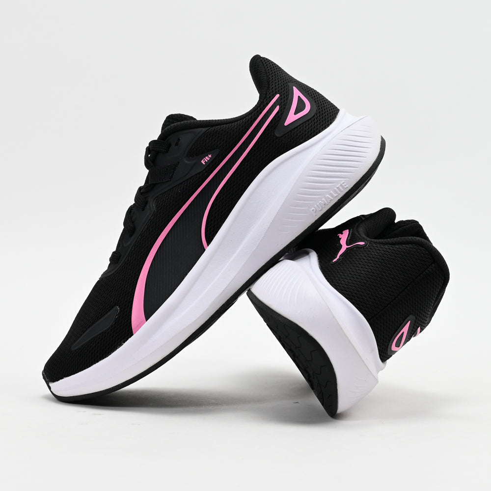 PUMA Skyrocket Lite — baskets running femme noir vue dessus