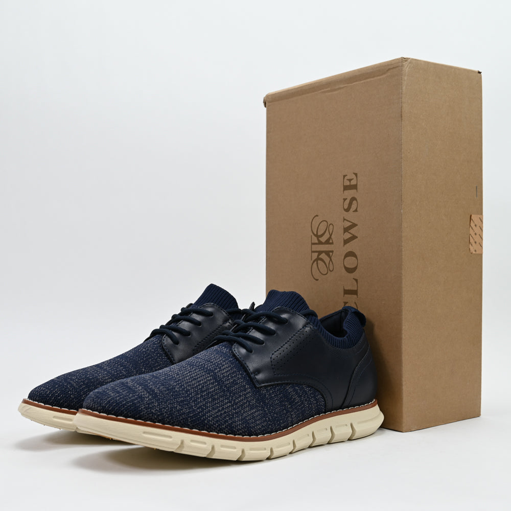 Clowse Oxfords Navy — chaussures homme