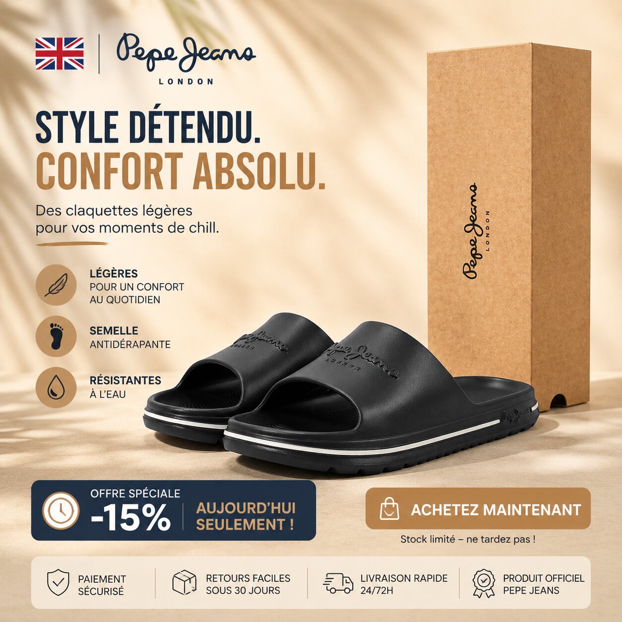 Pepe Jeans Beach Slide M PMS70159-997