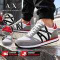 Baskets Armani Exchange Retro Running Homme XUX017-XCC68-GR
