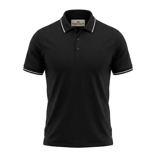 American College t-shirt pour Homme AC542-BLACK