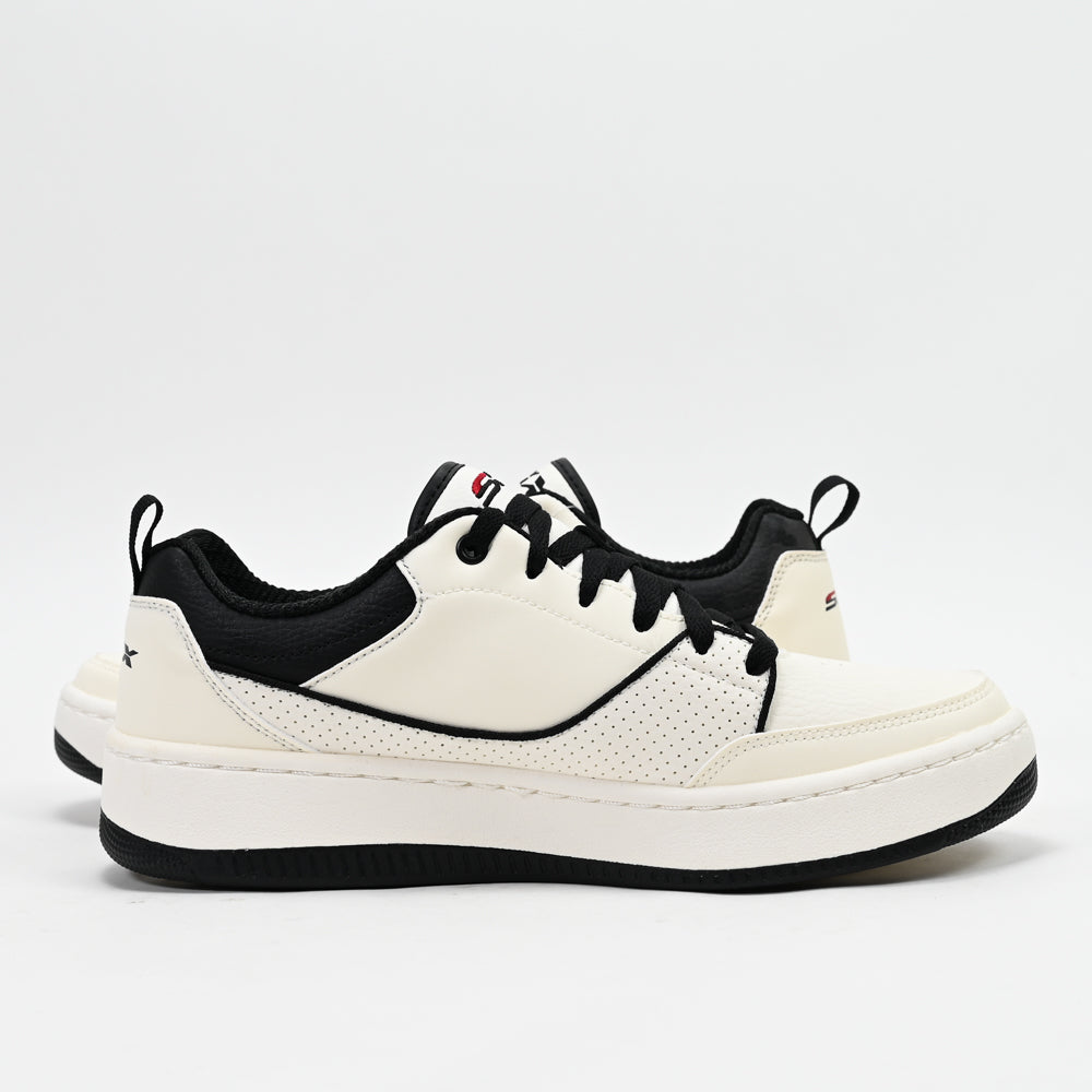 Skechers Sport Court 92 Ottoman — baskets homme blanc noir semelle