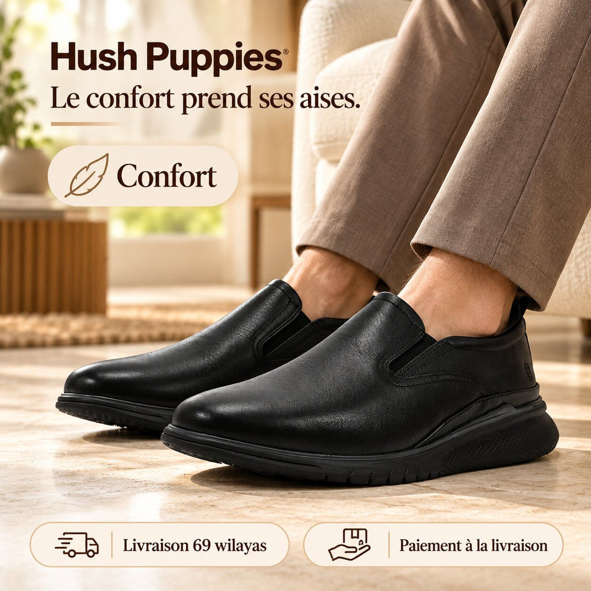 Hush Puppies HPM10710 — chaussures homme — vue 7