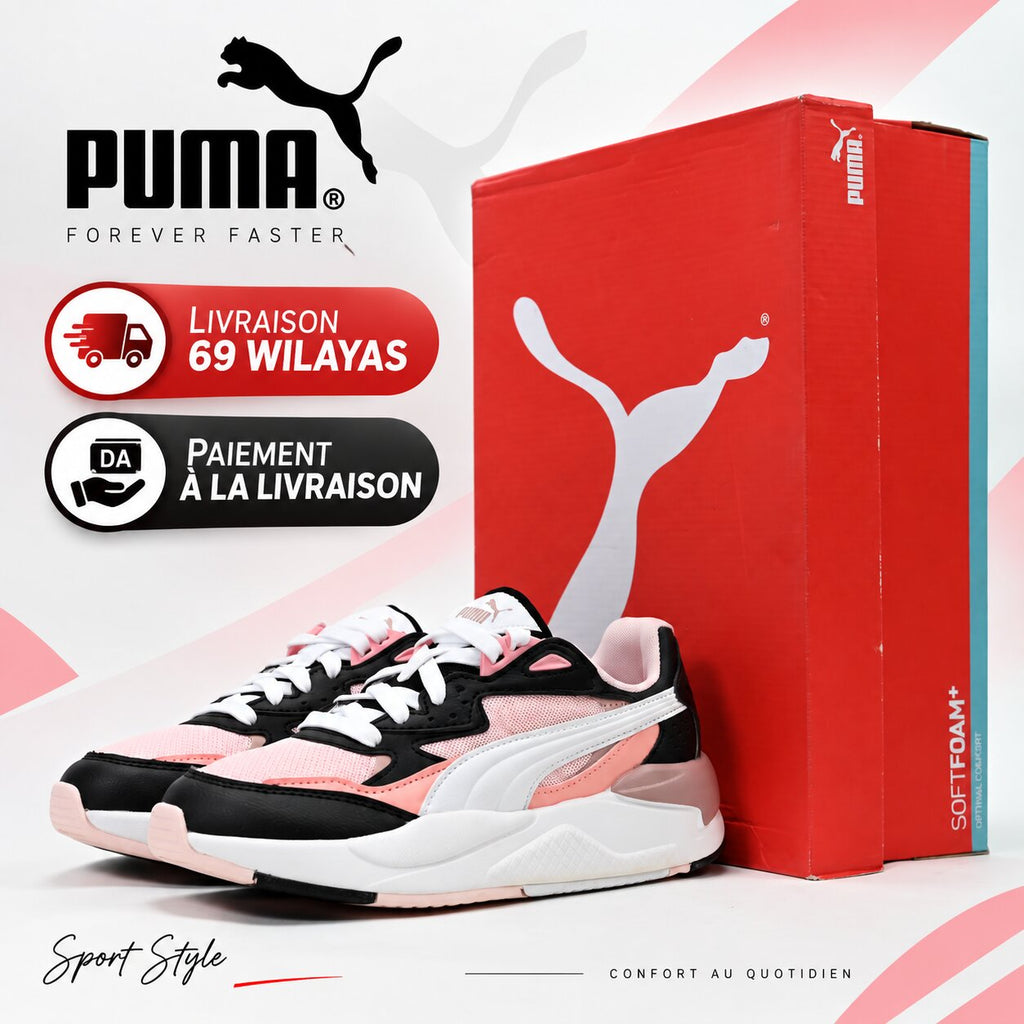 PUMA X-Ray Speed Junior — baskets enfant rose