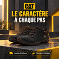 Baskets CAT Instruct Marron Homme P722310